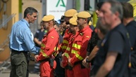 Spanischer Regierungschef Sánchez besucht Waldbrandgebiet in Andalusien