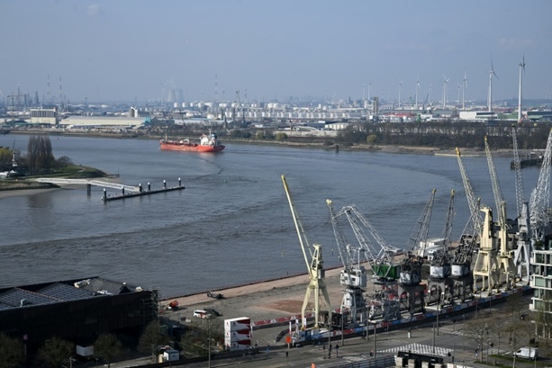 Bild vergr&ouml;&szlig;ern: Leck auf Chemietanker: Zahlreiche Arbeiter im Hafen von Antwerpen im Krankenhaus