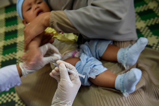 Bild vergr&ouml;&szlig;ern: UNO warnt vor neuen Epidemien durch mangelnde Impfung bei Kindern