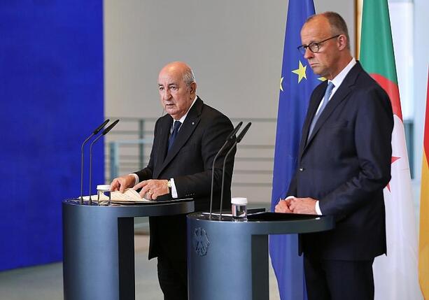 Bild vergr&ouml;&szlig;ern: Merz setzt auf mehr Rohstofflieferungen aus Algerien