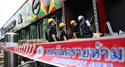 Polizei: Mehrheit der Opfer bei Brand in Bangkoker Lokal an Rauchvergiftung gestorben