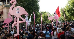 Anti-Regierungs-Demo: Albanische Polizei setzt Tränengas gegen Demonstranten ein