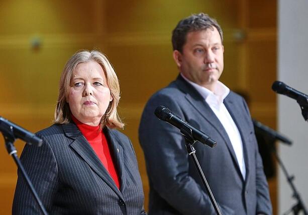 Bild vergr&ouml;&szlig;ern: Wenige Auftritte von Bas und Klingbeil in Ost-Wahlkämpfen geplant