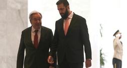 Guterres fordert bei Besuch in Damaskus Ende aller Syrien-Sanktionen