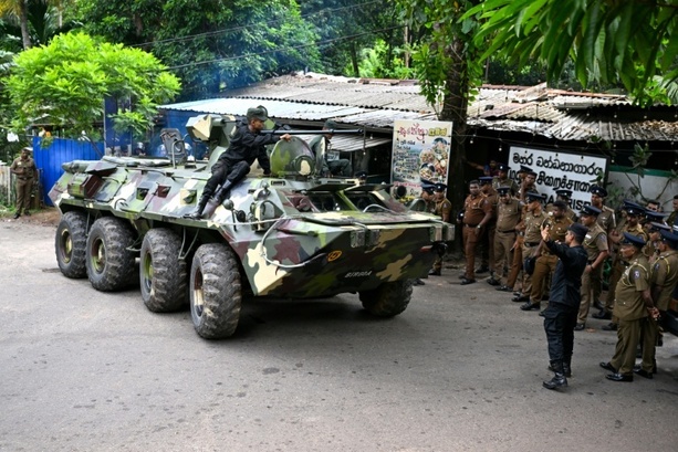 Bild vergr&ouml;&szlig;ern: Erneuter Gefängnisaufstand in Sri Lanka - Hunderte Soldaten im Einsatz