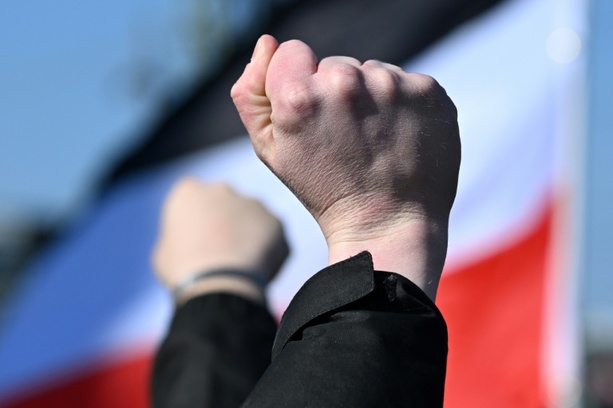 Bild vergr&ouml;&szlig;ern: Mehr Rechtsextremisten in Hessen - Zahl der Straftaten nimmt ab