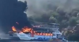 Elf Verletzte durch Rauchvergiftung bei Brand auf Ausflugsboot in der Türkei