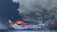 Elf Verletzte durch Rauchvergiftung bei Brand auf Ausflugsboot in der Türkei