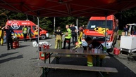 Feuer anderthalb Kilometer von deutscher Grenze entfernt - Kein Übergreifen erwartet