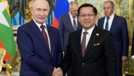 Putin empfängt Myanmars Staatschef Min Aung Hlaing im Kreml