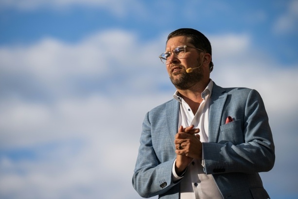 Bild vergr&ouml;&szlig;ern: Schwedendemokraten-Chef strebt für 2030 oder später Amt des Regierungschefs an