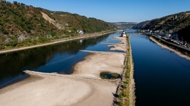Rheinpegel erholen sich von Tiefstständen - Niveau aber weiterhin niedrig