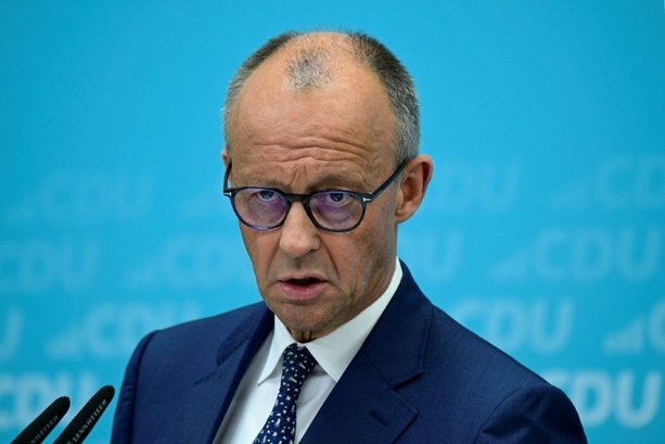 Bild vergr&ouml;&szlig;ern: Merz zu Unabhängigkeitstag: Wir stehen fest an der Seite der Ukraine