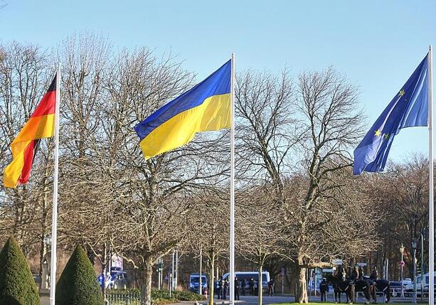 Bild vergr&ouml;&szlig;ern: Koalition der Willigen bekräftigt Unterstützung der Ukraine