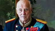 Palast: Norwegens König Harald V. in
