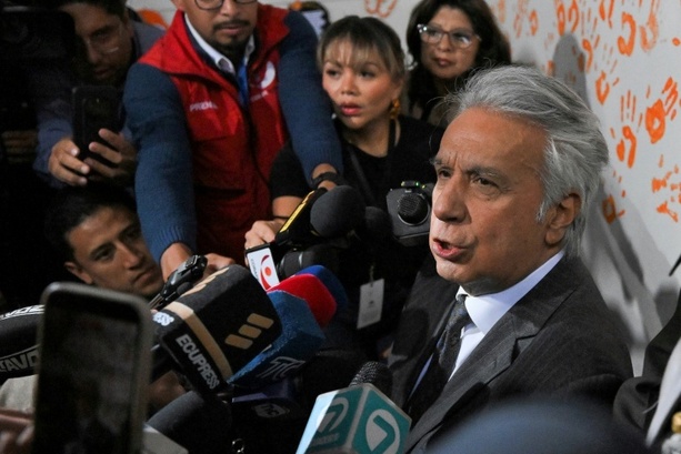 Bild vergr&ouml;&szlig;ern: Fünf Jahre Haft für Ecuadors Ex-Präsidenten Moreno wegen Korruption bei Bauprojekt