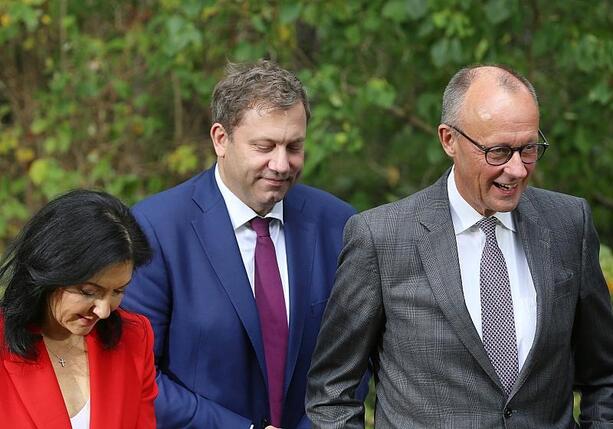 Bild vergr&ouml;&szlig;ern: Klingbeil erwartet nach Reiches Brief Machtwort von Merz