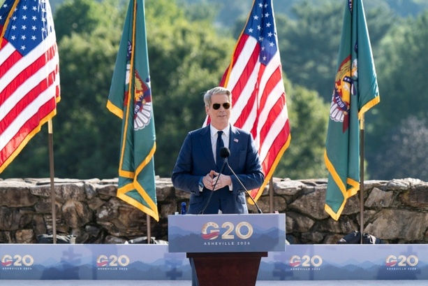 Bild vergr&ouml;&szlig;ern: G20-Finanzminister beenden Gipfeltreffen in USA mit gemeinsamer Erklärung