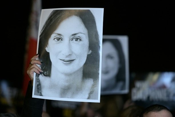 Bild vergr&ouml;&szlig;ern: Malta: Hunderte demonstrieren gegen Freispruch nach Mord an Enthüllungsjournalistin