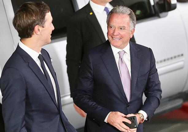 Bild vergr&ouml;&szlig;ern: US-Unterhändler Witkoff und Kushner erstmals in Kiew