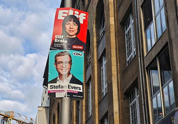 Bild vergr&ouml;&szlig;ern: Politbarometer: Linke in Berlin vorn - CDU knapp dahinter