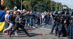 Verletzte bei Auseinandersetzungen zwischen Demonstranten und Polizei in Rumänien