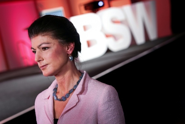 Bild vergr&ouml;&szlig;ern: BSW-Gründerin Wagenknecht macht Brandmauer für AfD-Höhenflug mitverantwortlich