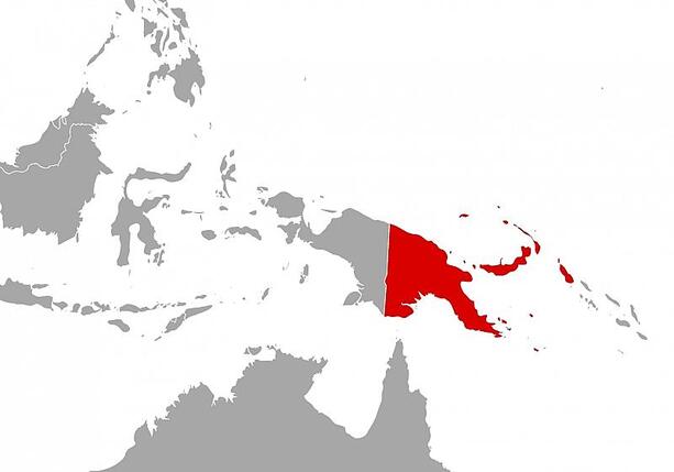 Bild vergr&ouml;&szlig;ern: Erdbeben der Stärke 6,4 in Papua-Neuguinea