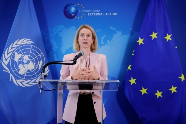 Bild vergr&ouml;&szlig;ern: Kallas dringt auf Aufrechterhalten von EU-Sanktionen gegen Russland