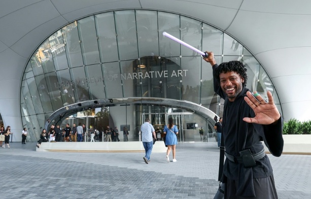Bild vergr&ouml;&szlig;ern: Los Angeles: Star Wars-Museum von George Lucas öffnet seine Pforten