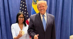 Trump und Venezuelas Übergangspräsidentin in New York erstmals zu Gespräch zusammengetroffen