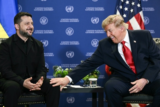 Bild vergr&ouml;&szlig;ern: Krisendiplomatie zur Ukraine in New York - Rede Selenskyjs bei UN-Generaldebatte
