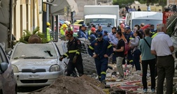 Fünf Vermisste nach Gebäudeexplosion nahe Akropolis in Athen