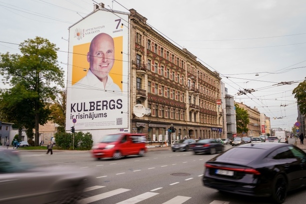 Bild vergr&ouml;&szlig;ern: Parlamentswahl in Lettland hat begonnen