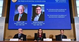 Wirtschaftsnobelpreis geht an US-Ökonomen Michael Woodford und Robert Hall