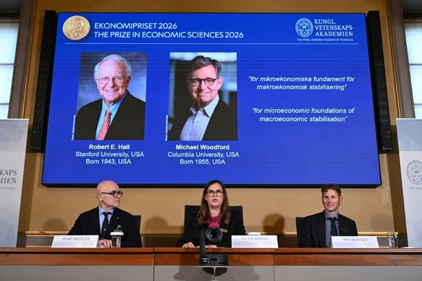 Bild vergr&ouml;&szlig;ern: Wirtschaftspolitik in Krisenzeiten: Nobelpreis geht an US-Ökonomen Woodford und Hall