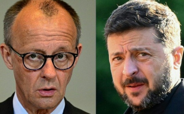 Bild vergr&ouml;&szlig;ern: Ukraine-Krieg: Merz telefoniert mit Selenskyj