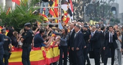Spanisches Königspaar besucht Exklave Ceuta in Nordafrika