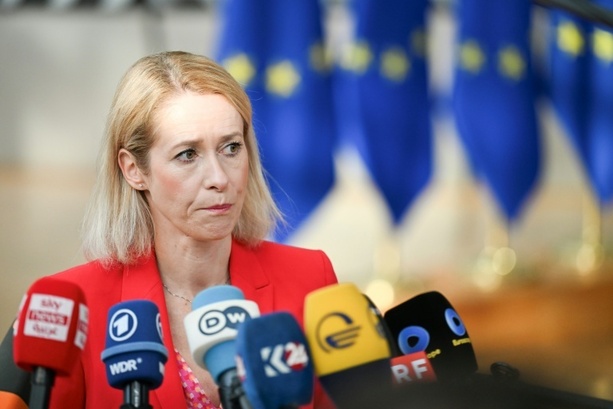 Bild vergr&ouml;&szlig;ern: Kallas: EU kann Starlink-System in der Ukraine kurzfristig nicht ersetzen