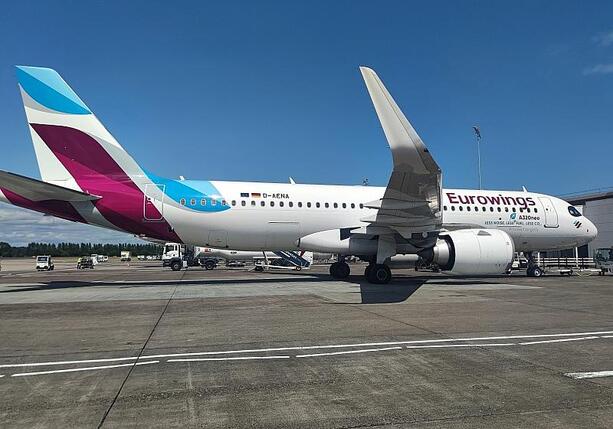 Bild vergr&ouml;&szlig;ern: Eurowings prüft Kurzarbeit im Flugbetrieb
