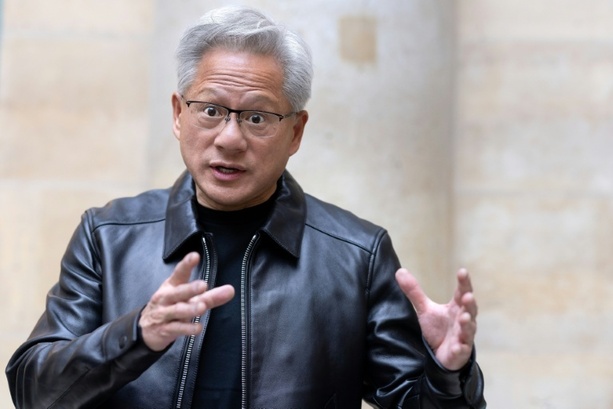 Bild vergr&ouml;&szlig;ern: Nvidia-Chef Huang fordert schnellen Aufbau von KI-Infrastruktur in Europa
