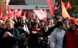 Gewerkschaft droht vor Gespräch mit Volkswagen mit massivem Arbeitskampf
