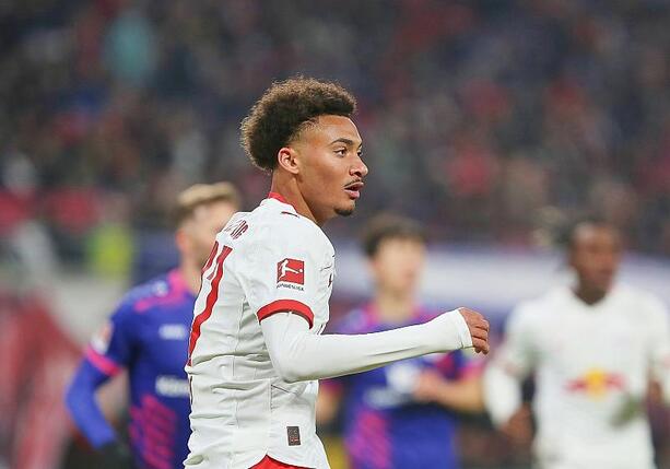 Bild vergr&ouml;&szlig;ern: 1. Bundesliga: RB Leipzig gewinnt gegen Elversberg