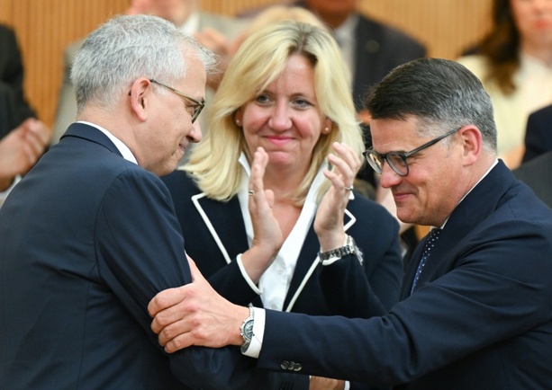 Bild vergr&ouml;&szlig;ern: CDU-Vize Claus signalisiert Interesse an Steinmeier-Nachfolge