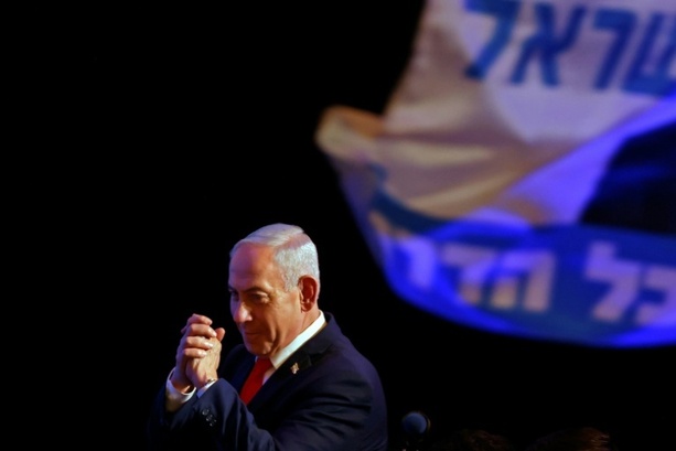 Bild vergr&ouml;&szlig;ern: Israels Wahlbehörde: Netanjahus Block führt nach Auszählung von zwei Dritteln der Stimmen