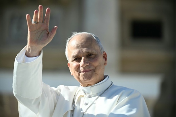 Bild vergr&ouml;&szlig;ern: Papst Leo XIV. hat seine Stimme bei den Kongresswahlen in den USA abgegeben