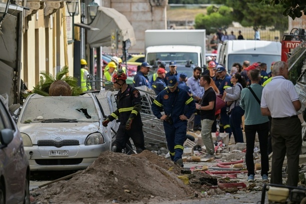 Bild vergr&ouml;&szlig;ern: Mutmaßliche Kupferdiebe: Festnahmen nach tödlicher Wohnhaus-Explosion in Athen
