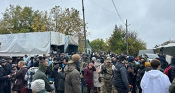 Feuerpause in Oleschky: Einwohner aus besetzter ukrainischer Stadt evakuiert